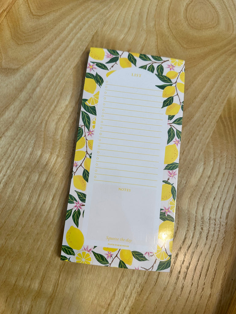 Lemon Grove List Notepad